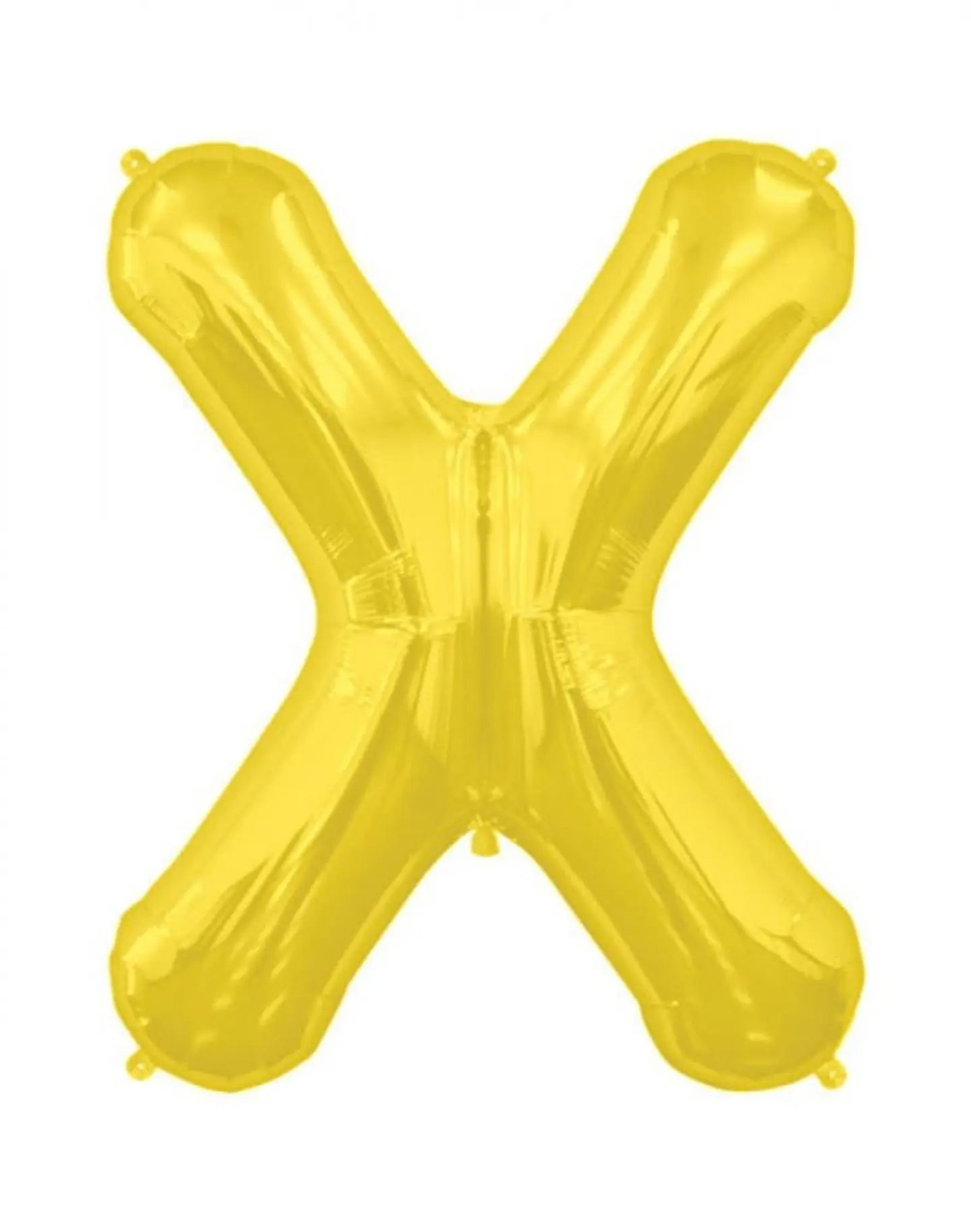 بالون بحرف X