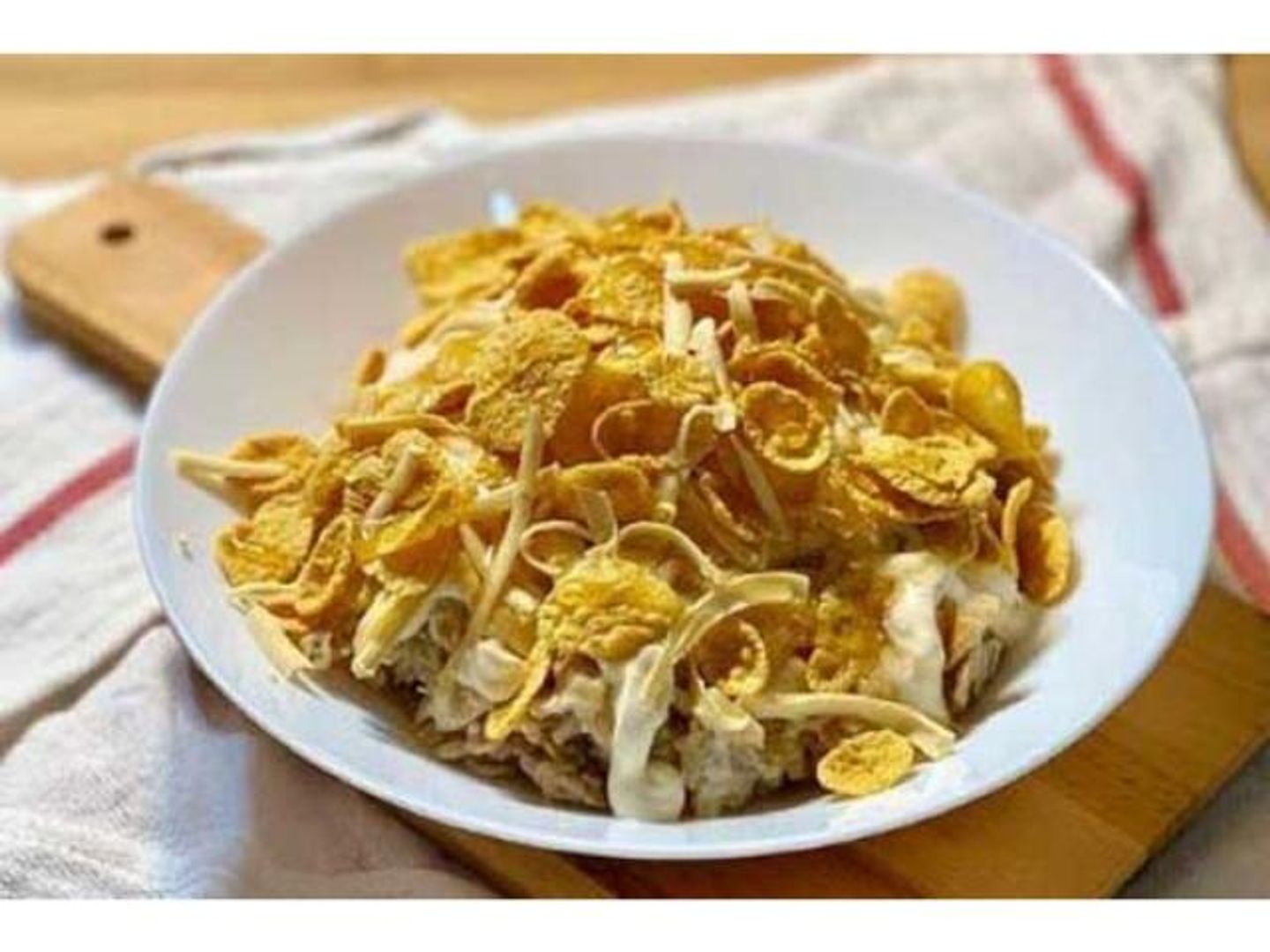 معصوب ملكي مع كورن فلكس