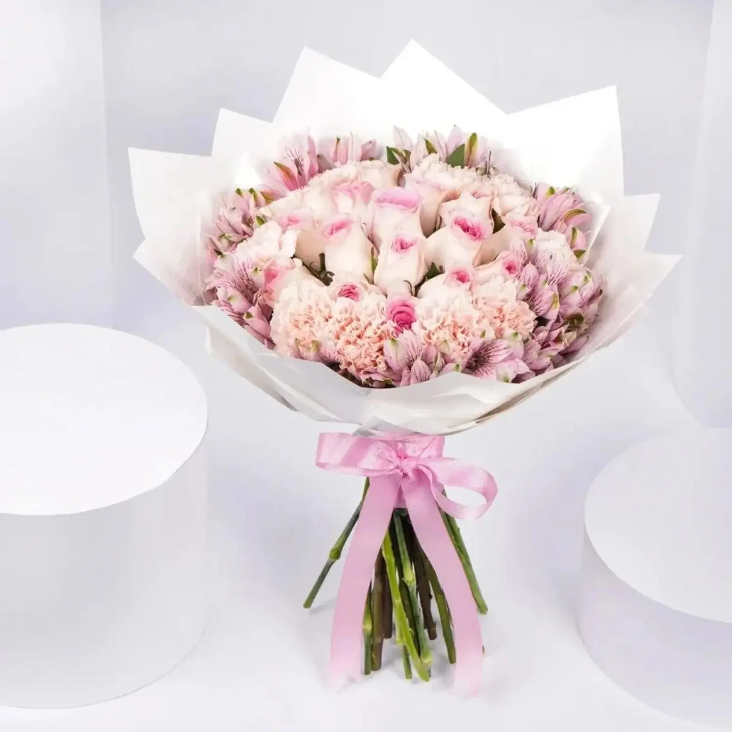 Pink Paper Bouquet