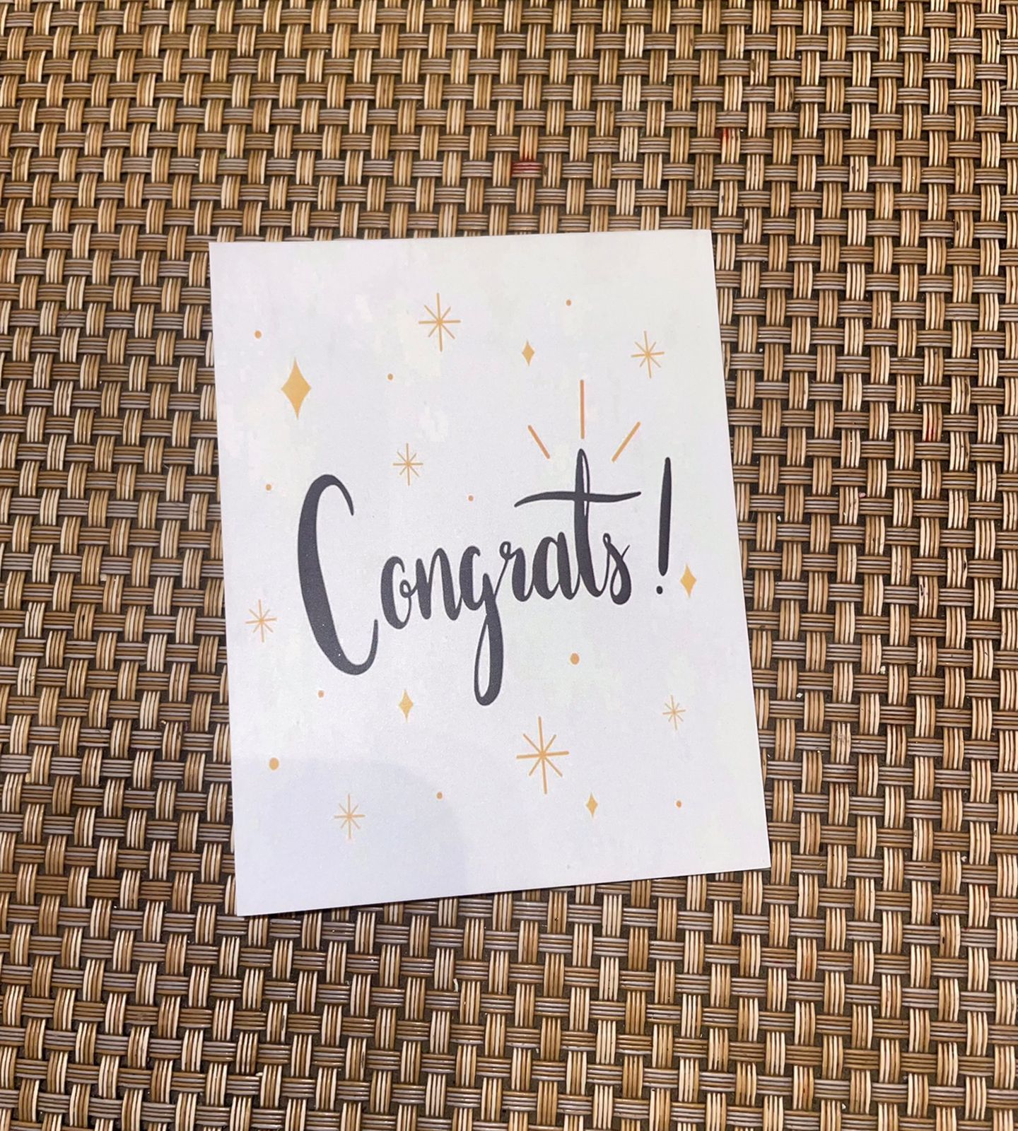 Congrats Card 1