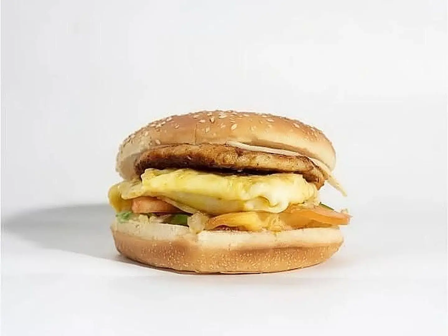 Chicken Burger With Egg