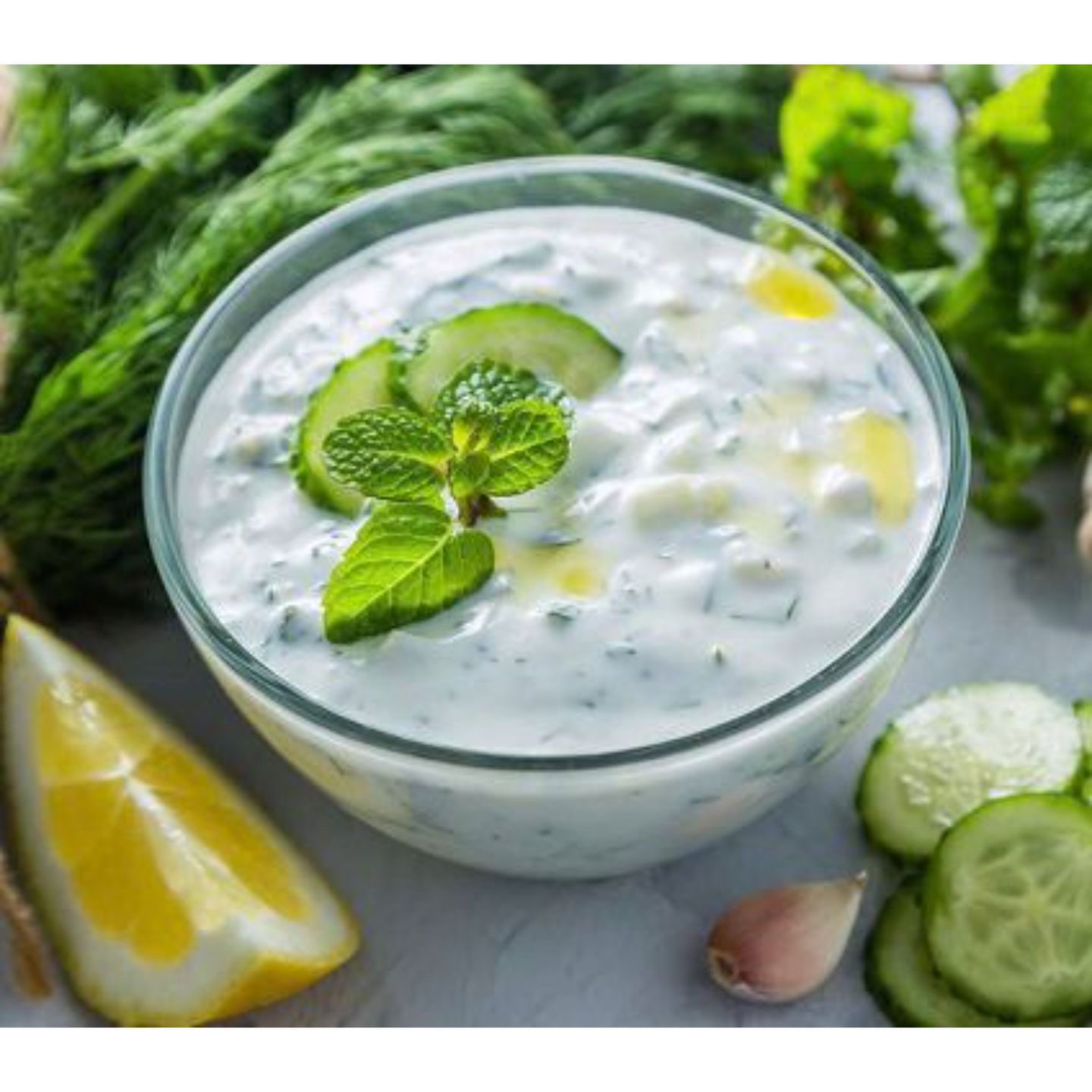 Vegetable Yoghurt Salad