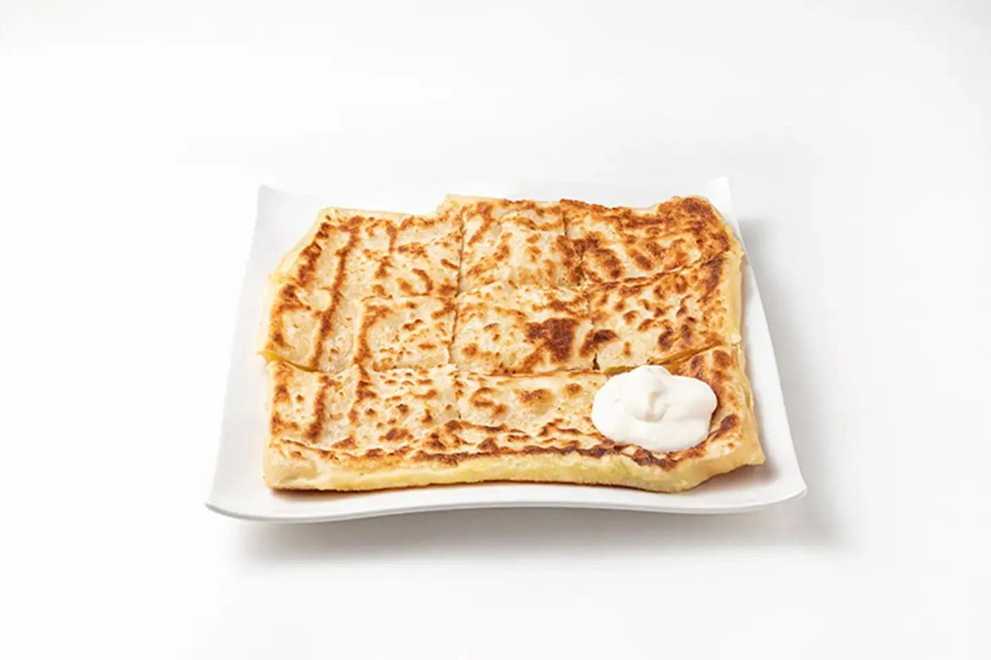 Sweet Mutabbak With Cream