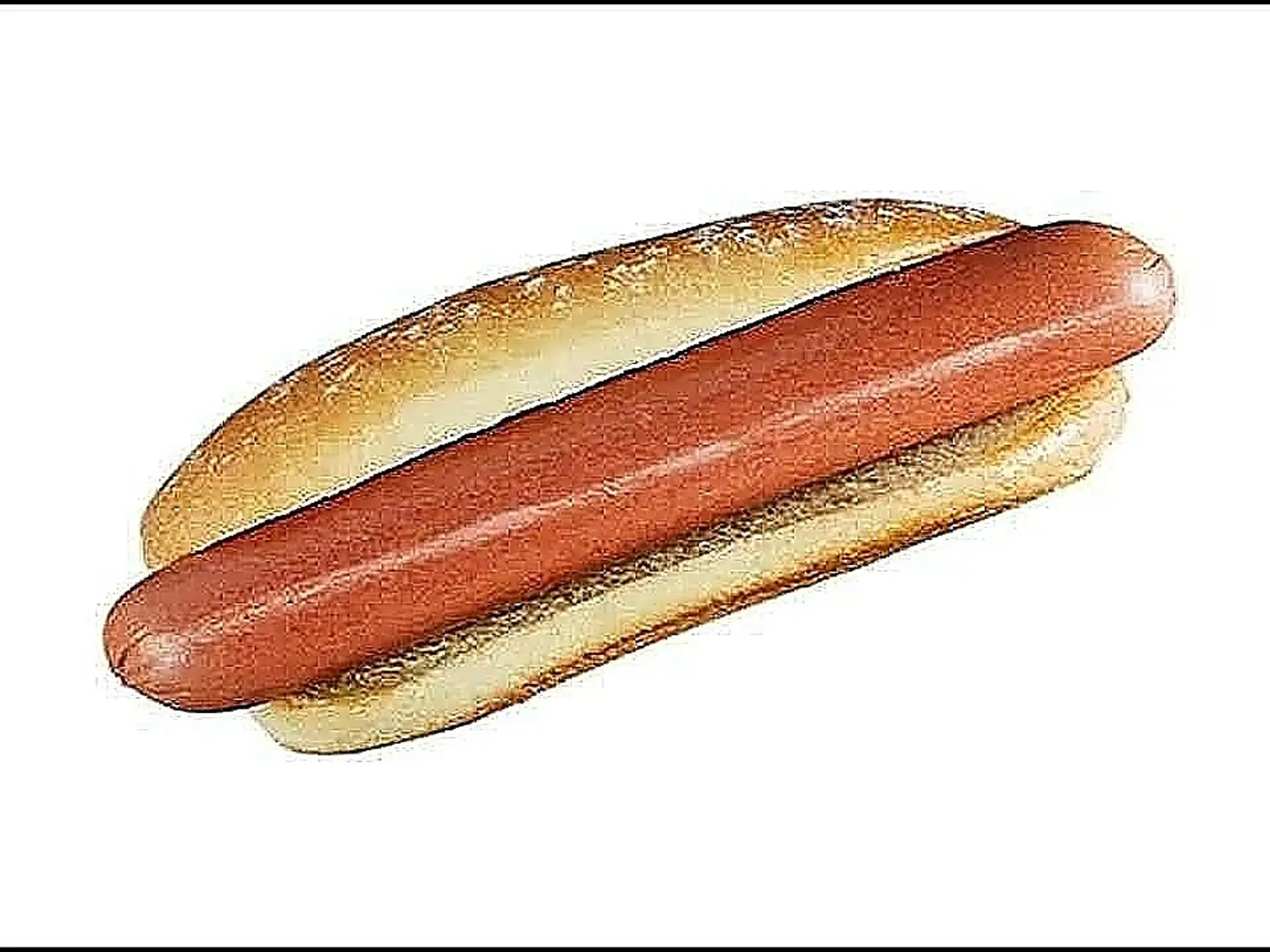 Premium Meat Hot Dog Sandwich