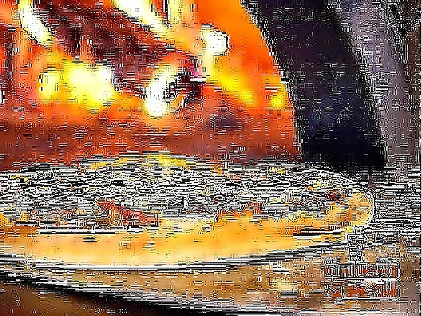 بيتزا شطيرة الحطب صغير