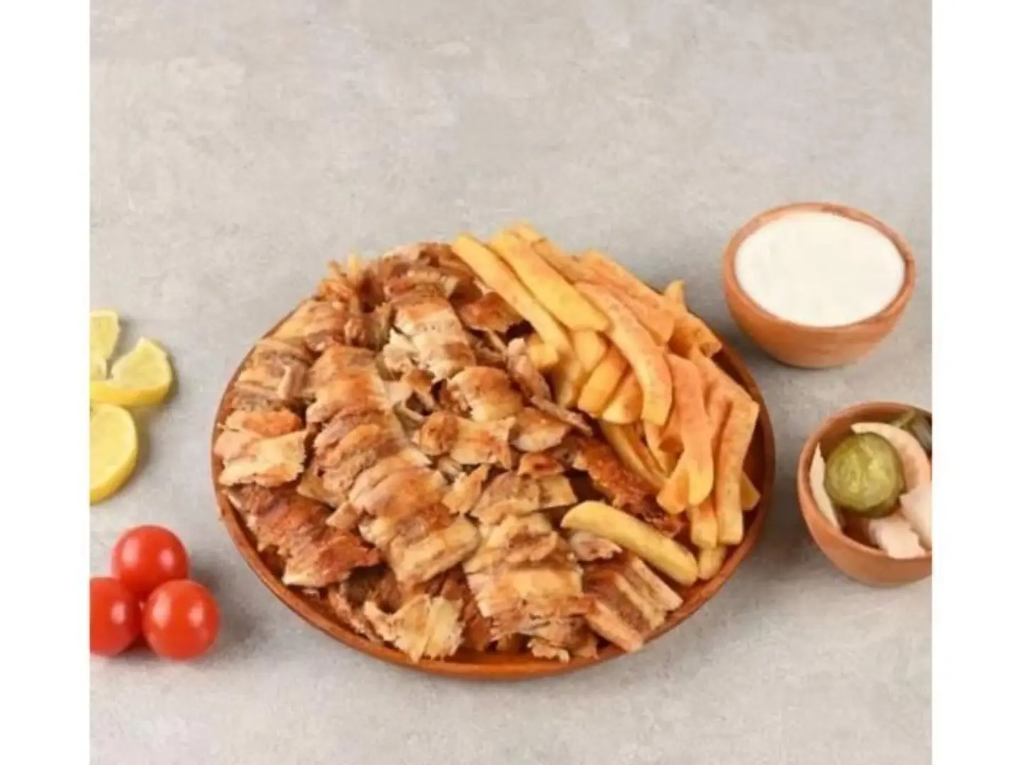 Double Shawarma Dish