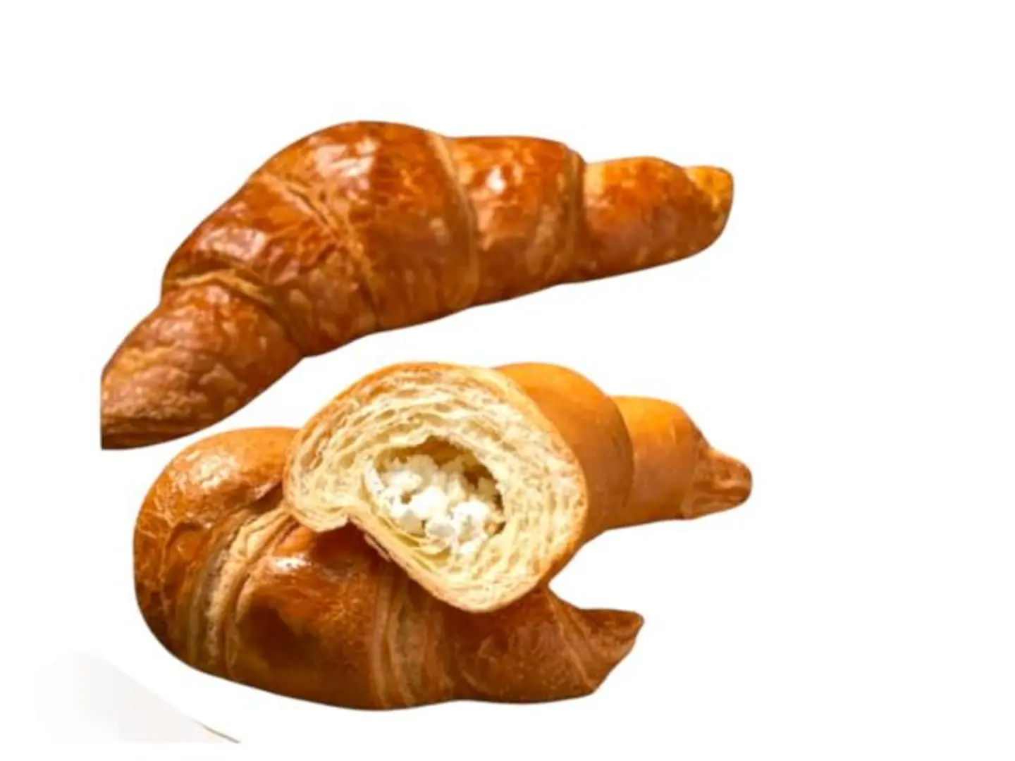 Croissant With White Cheese