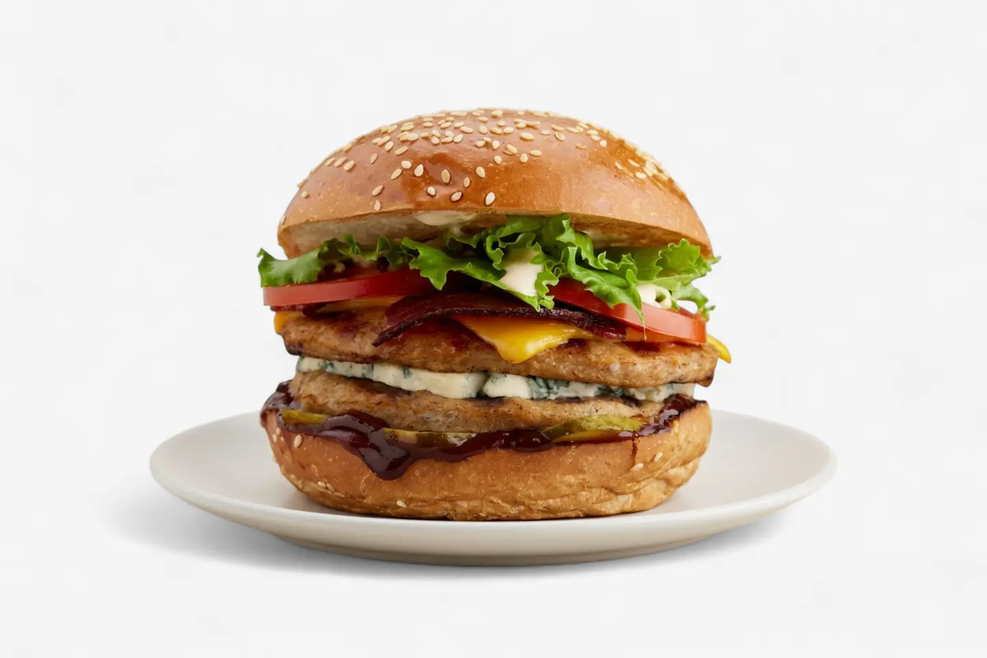 Dubel Chicken Grilled Burger