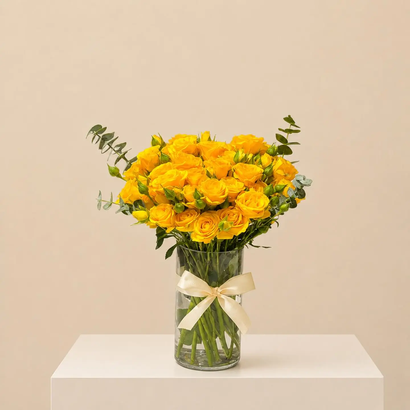 Yellow Ruby Vase