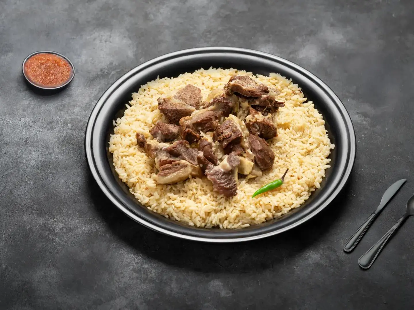 لحم غنم مضغوط نفر