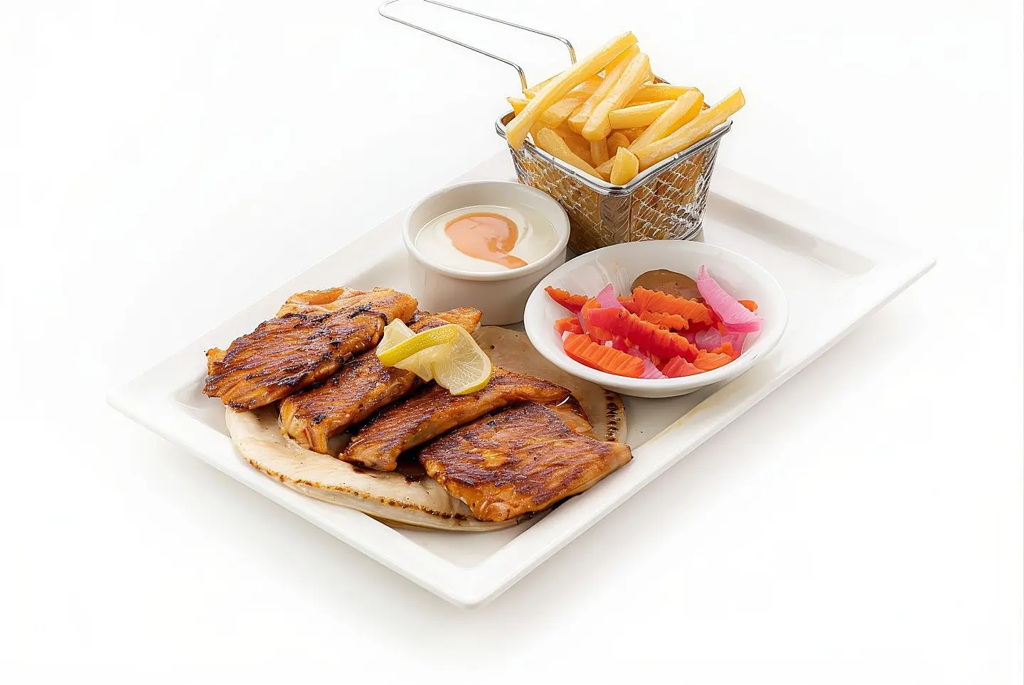 سمك فيليه على الصاج