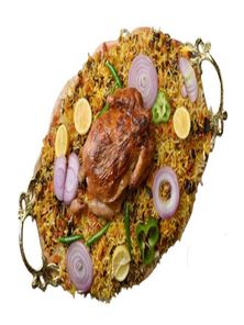 حبة دجاج برياني