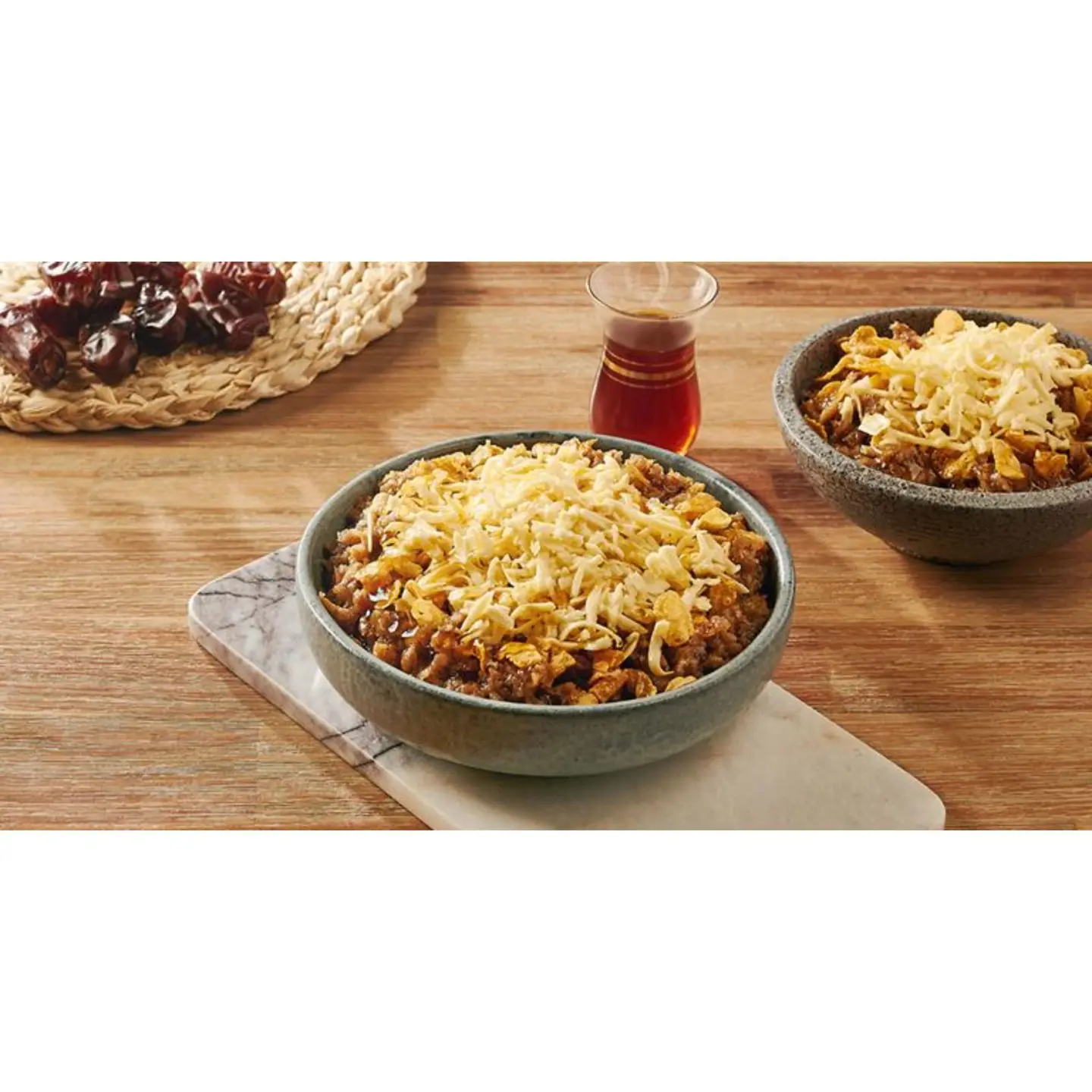 Masoub Cream With Grated Cheese