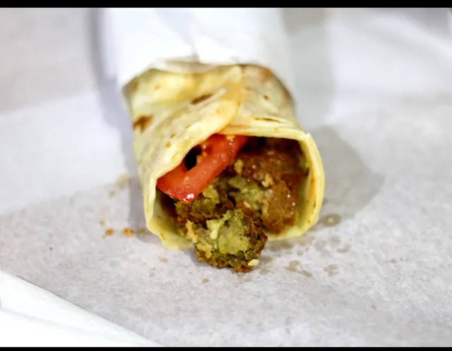 Chapati Falafel