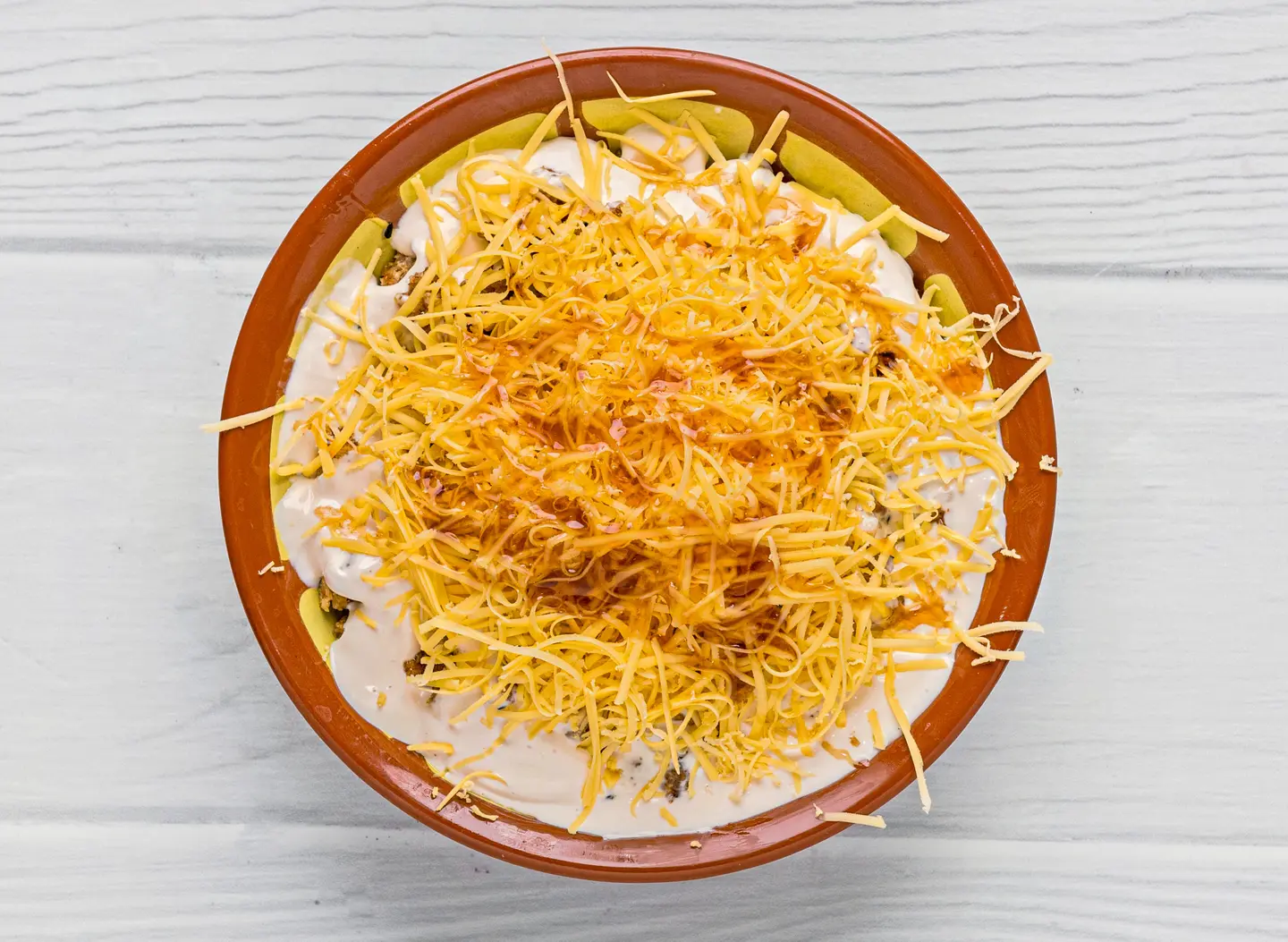 Milk Fattah With Cornflakes And Cheese