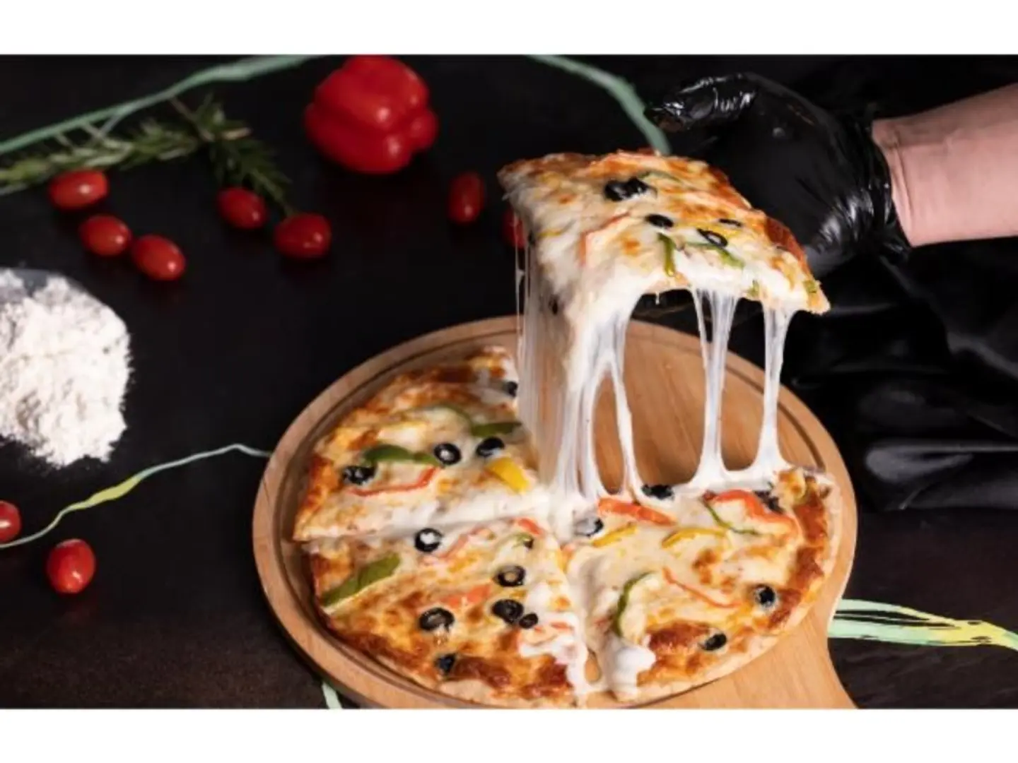 بيتزا دجاج رانش