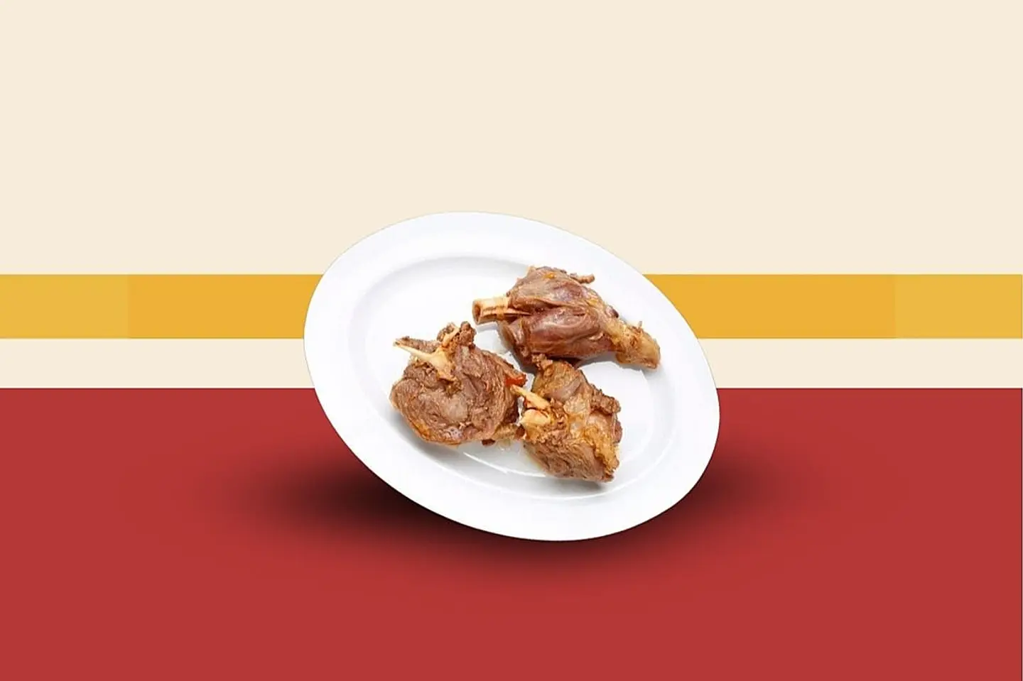 نفر لحم طازج بدون أرز