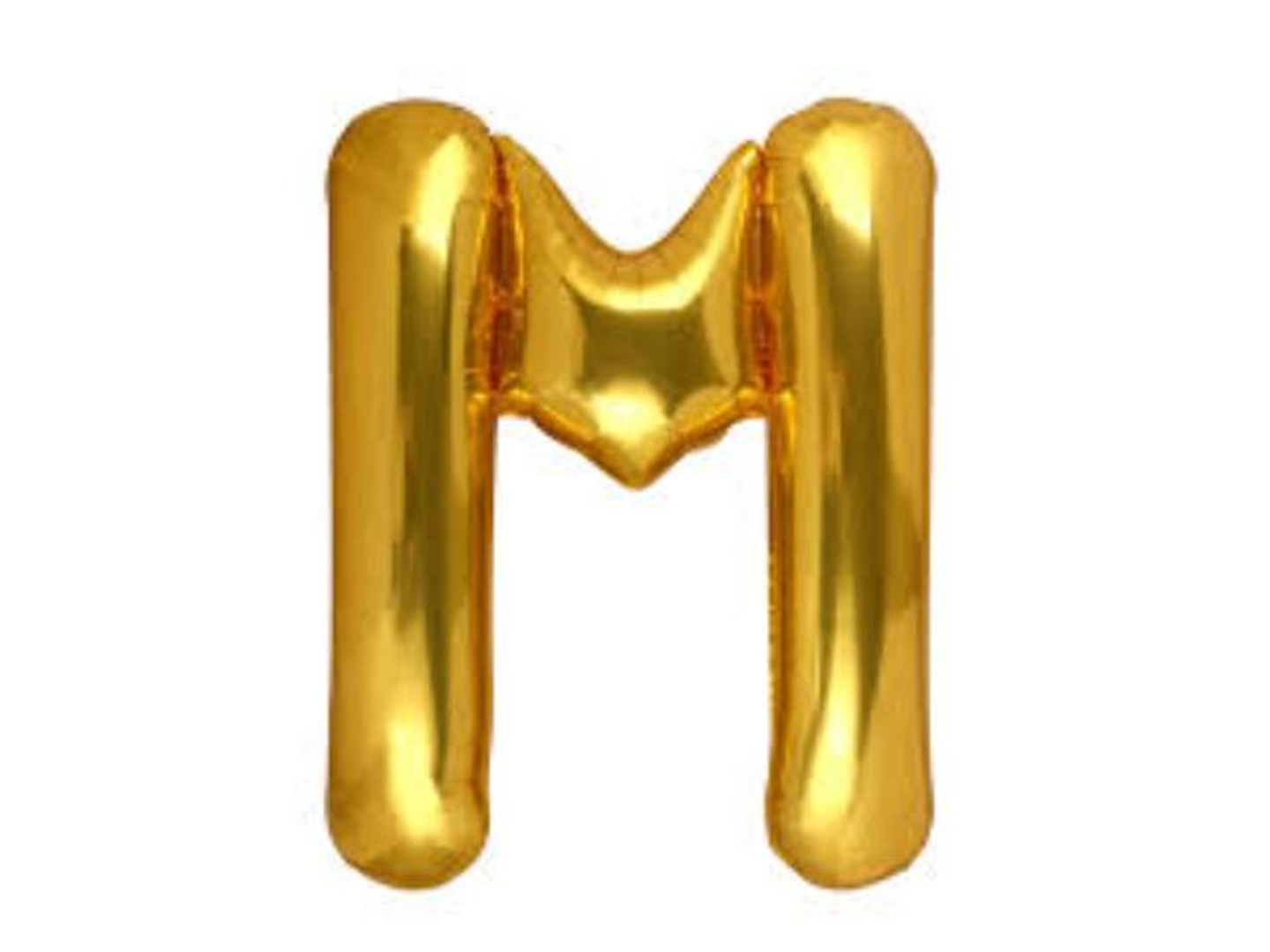بالون هيليلوم ذهبي إم
