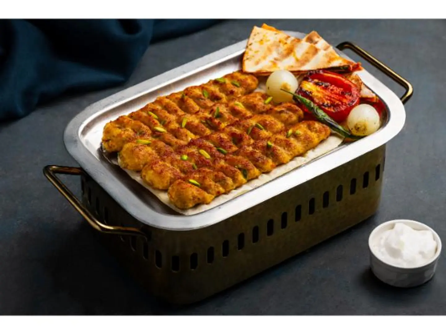 Chicken Kebab With Nuts