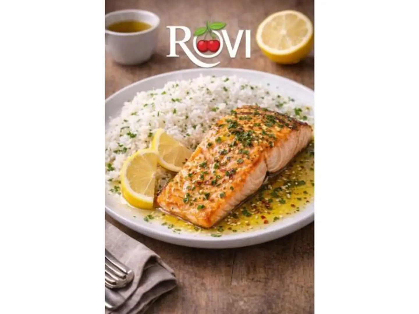 سلمون فيليه مشوي