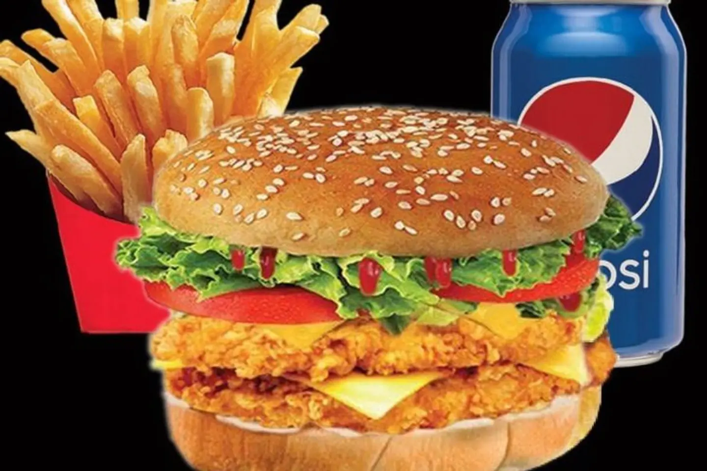 Double Zinger Sandwich Meal
