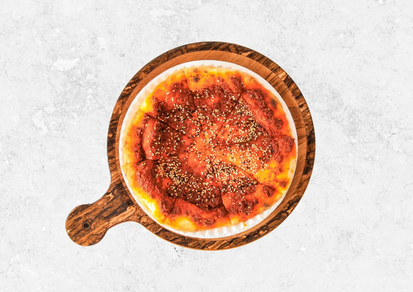 فطيرة محمرة بالجبن