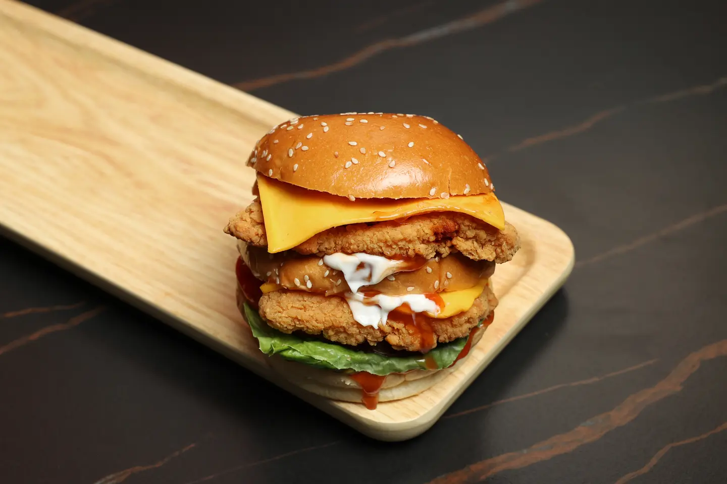 Double Zinger Burger