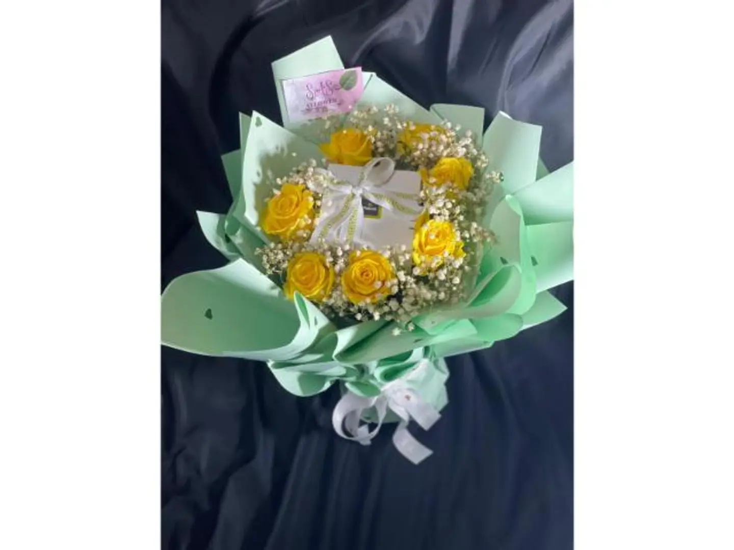 Bright Rose And Chocolate Baci1