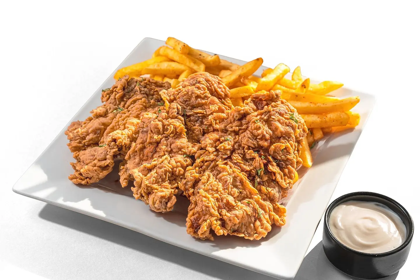 صدور دجاج مقلية