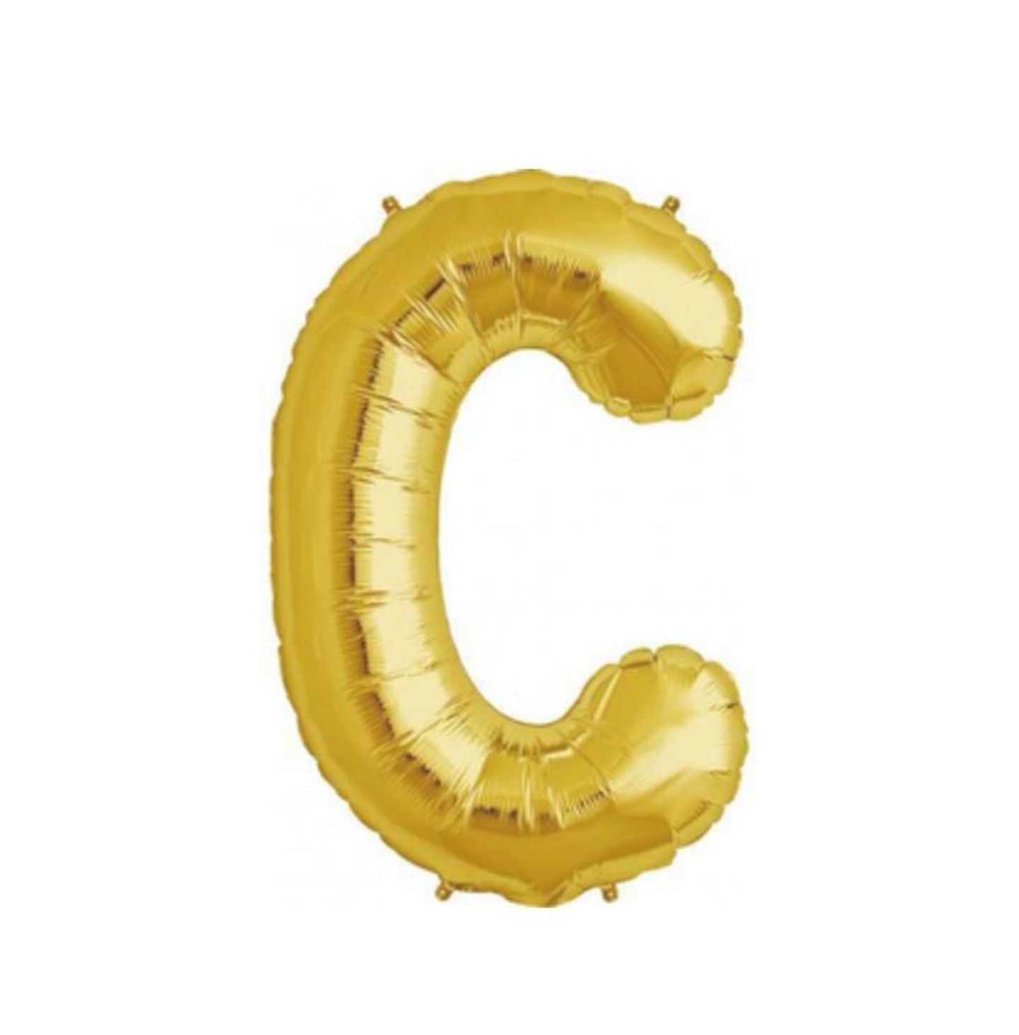 Letter C Gold Balloon