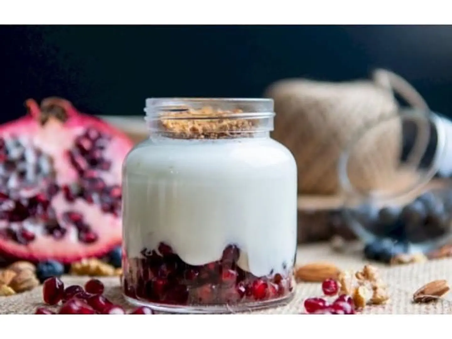 Pomegranate Parfait With Greek Yogurt