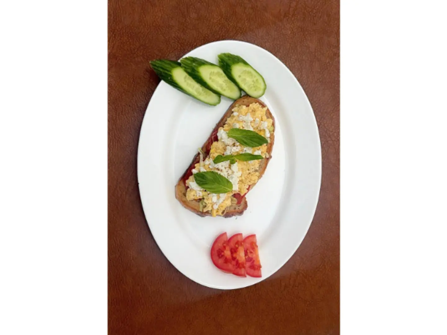 Sourdough With Eggs And Cheese