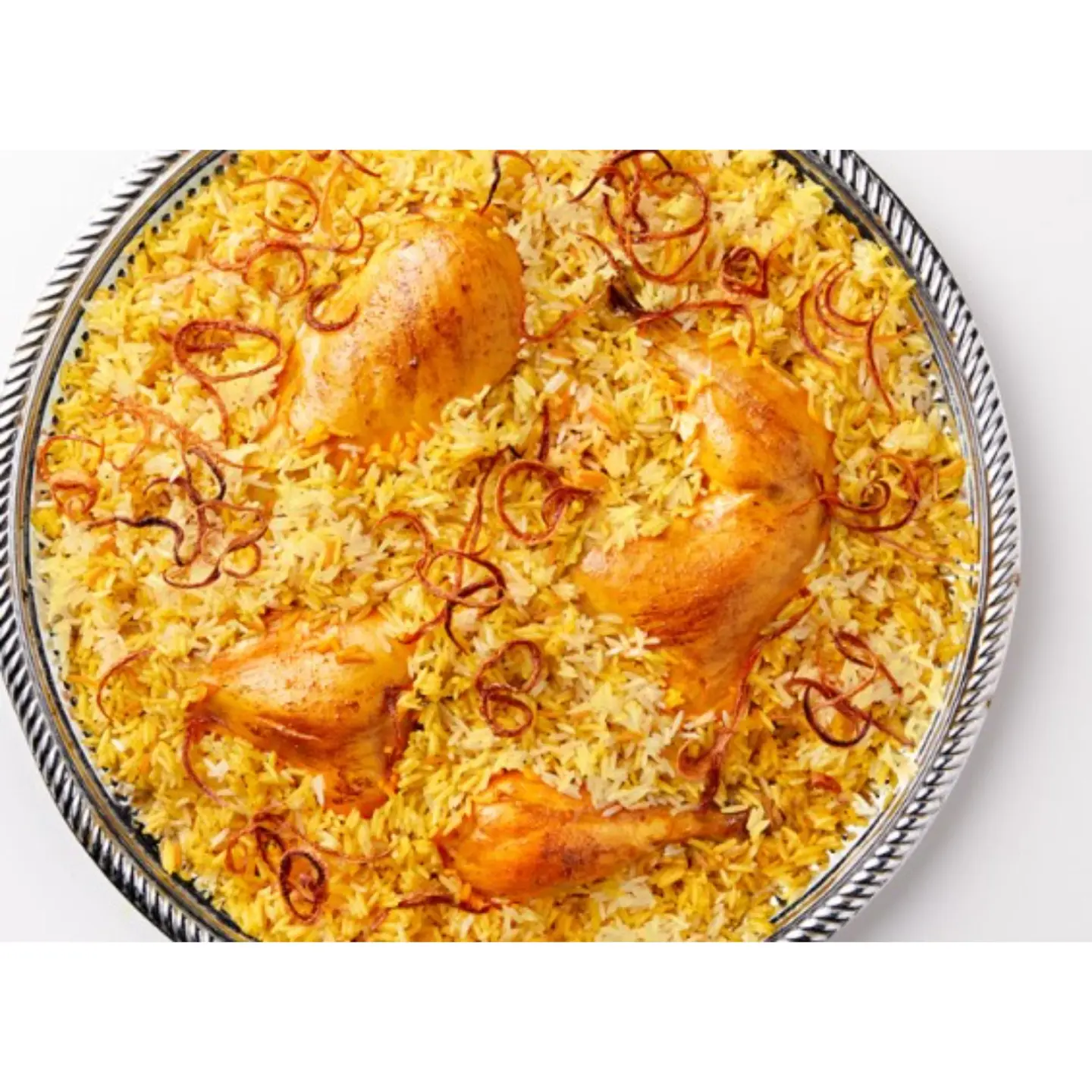 Grilled Chicken With Biryani Rice
