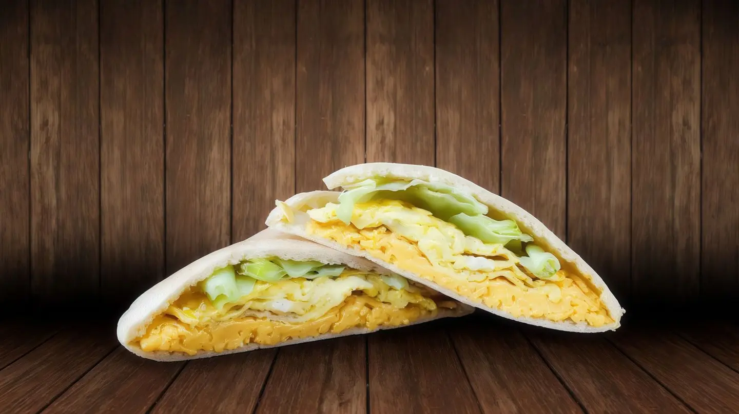 Cheese With Falafel Sandwich