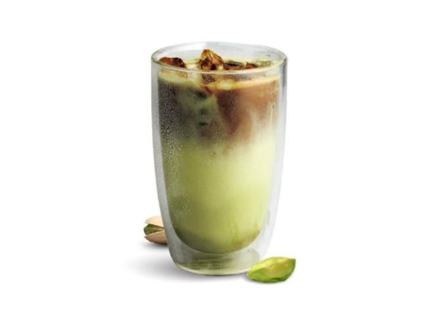 Iced Spanish Latte Pistachio