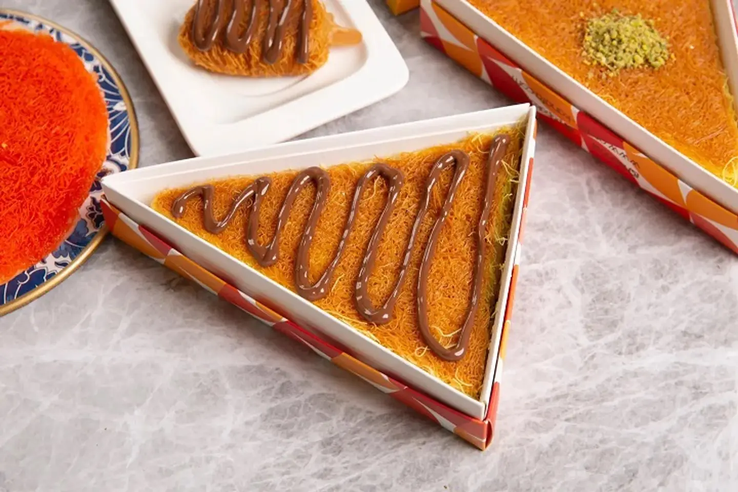 Plain Bermuda Kunafah - Cheese