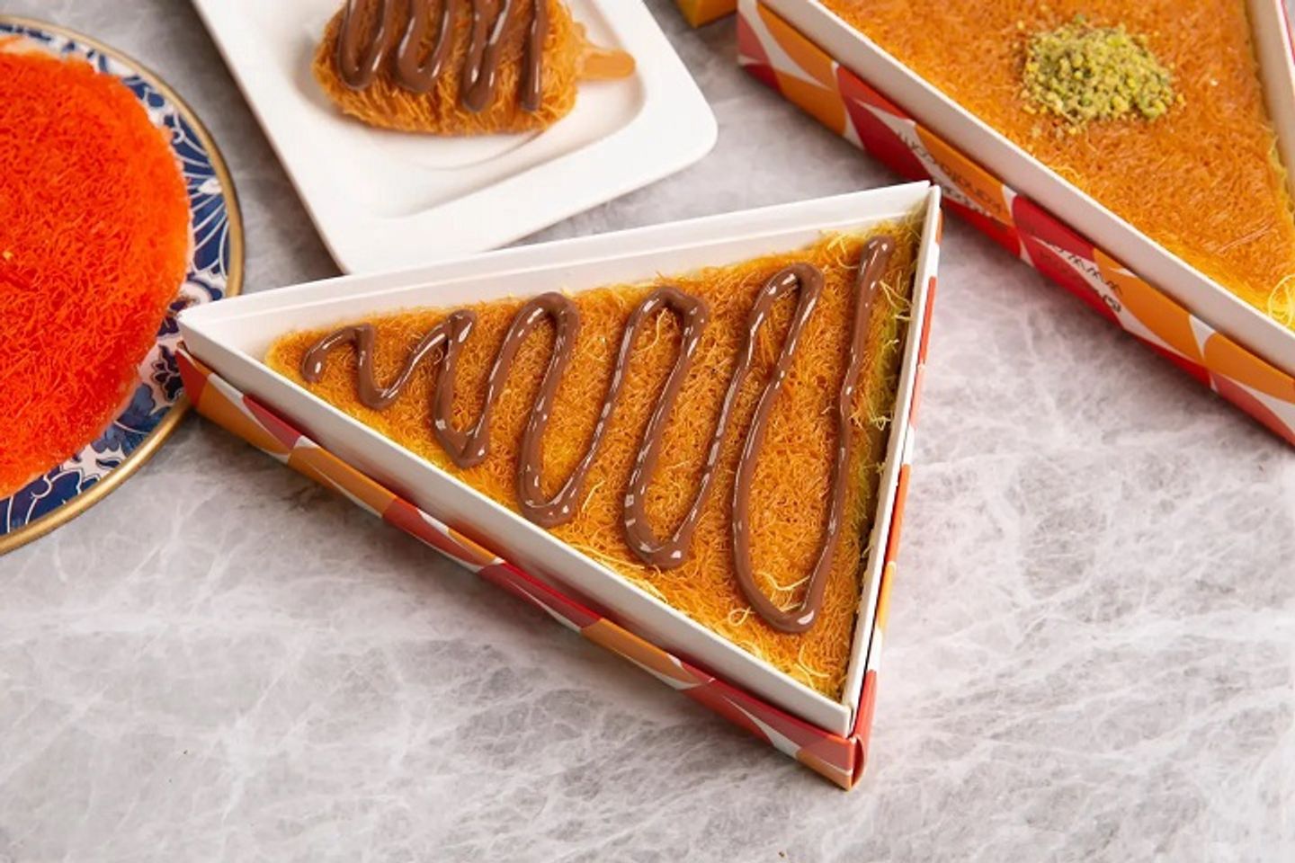 Plain Bermuda Kunafah - Cheese