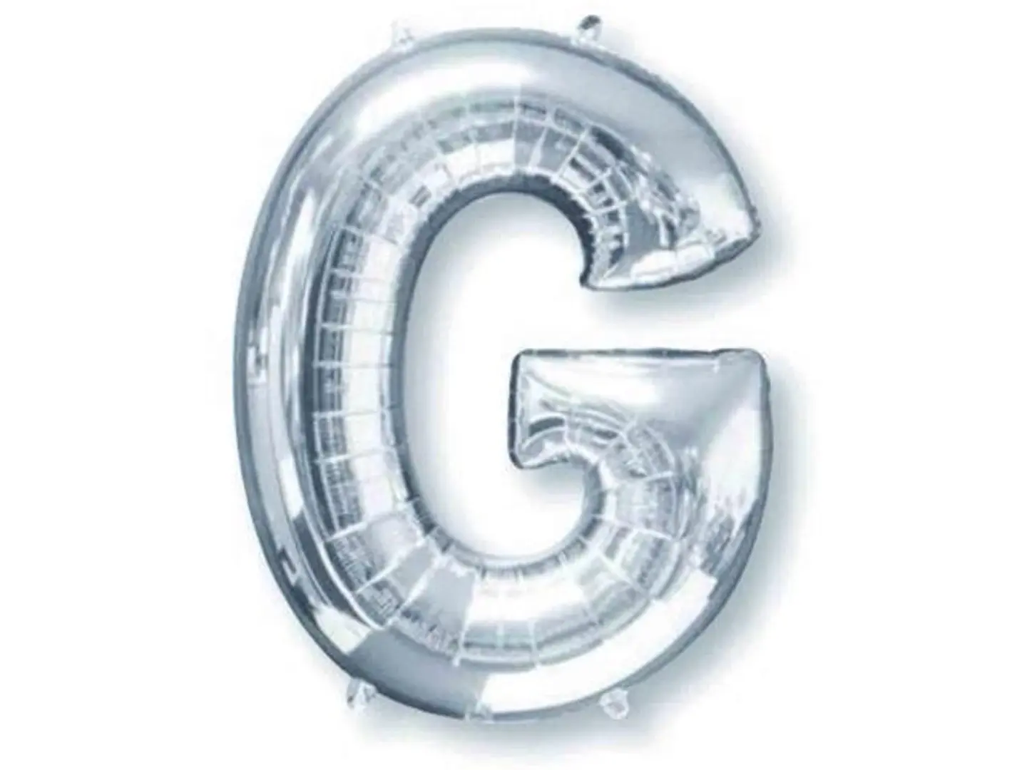Silver Balloon Letter G