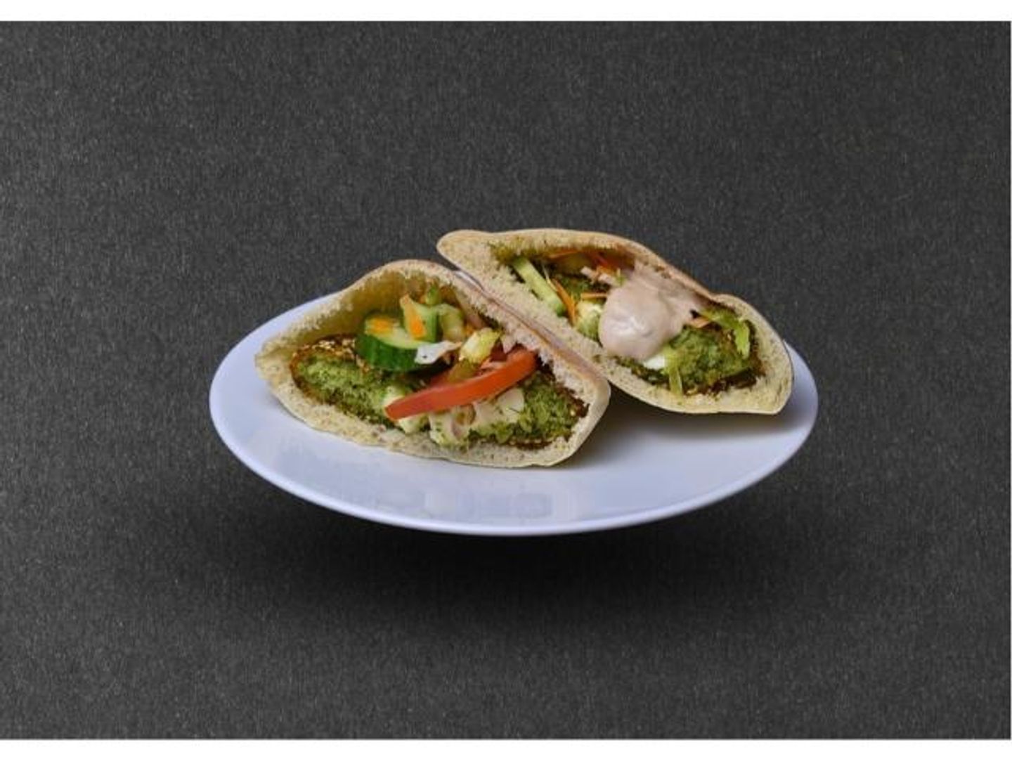 Falafel With Curry Cheese