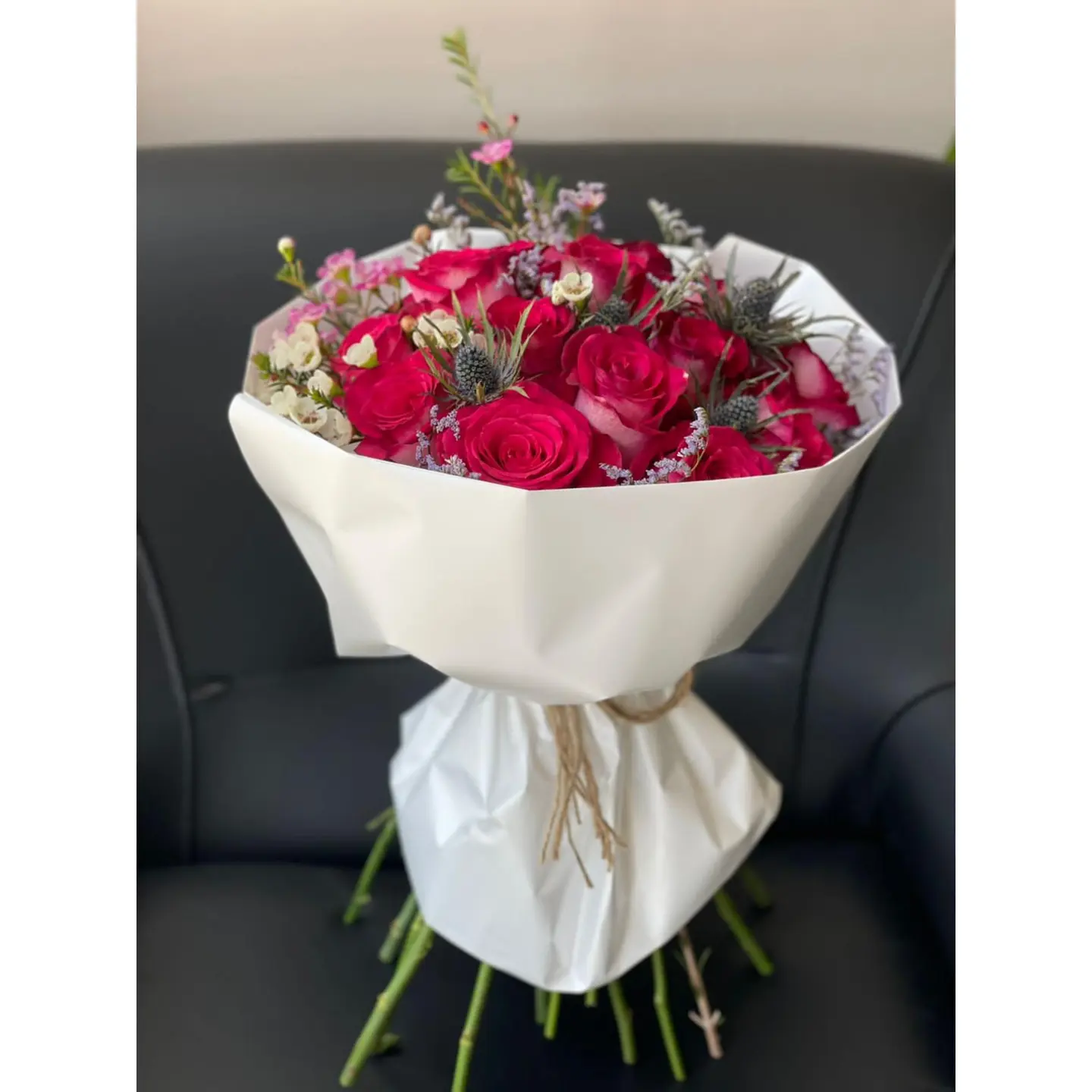 باقة ورد روز لونين B6