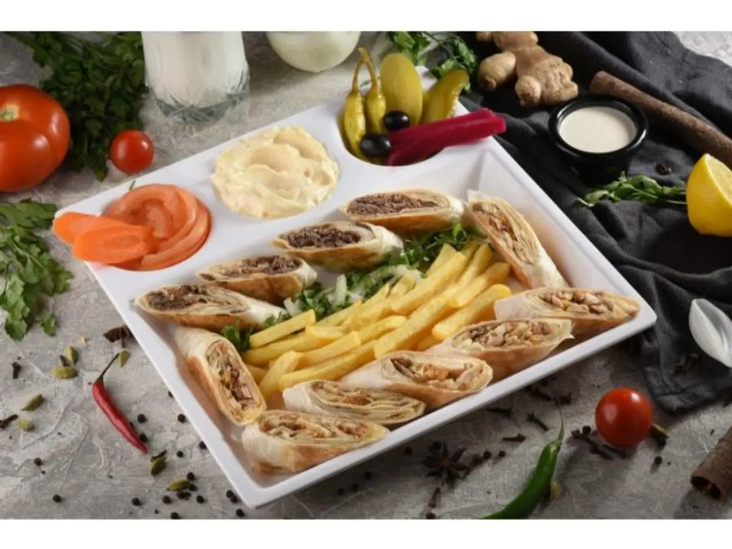 وجبة اصول الضيافة