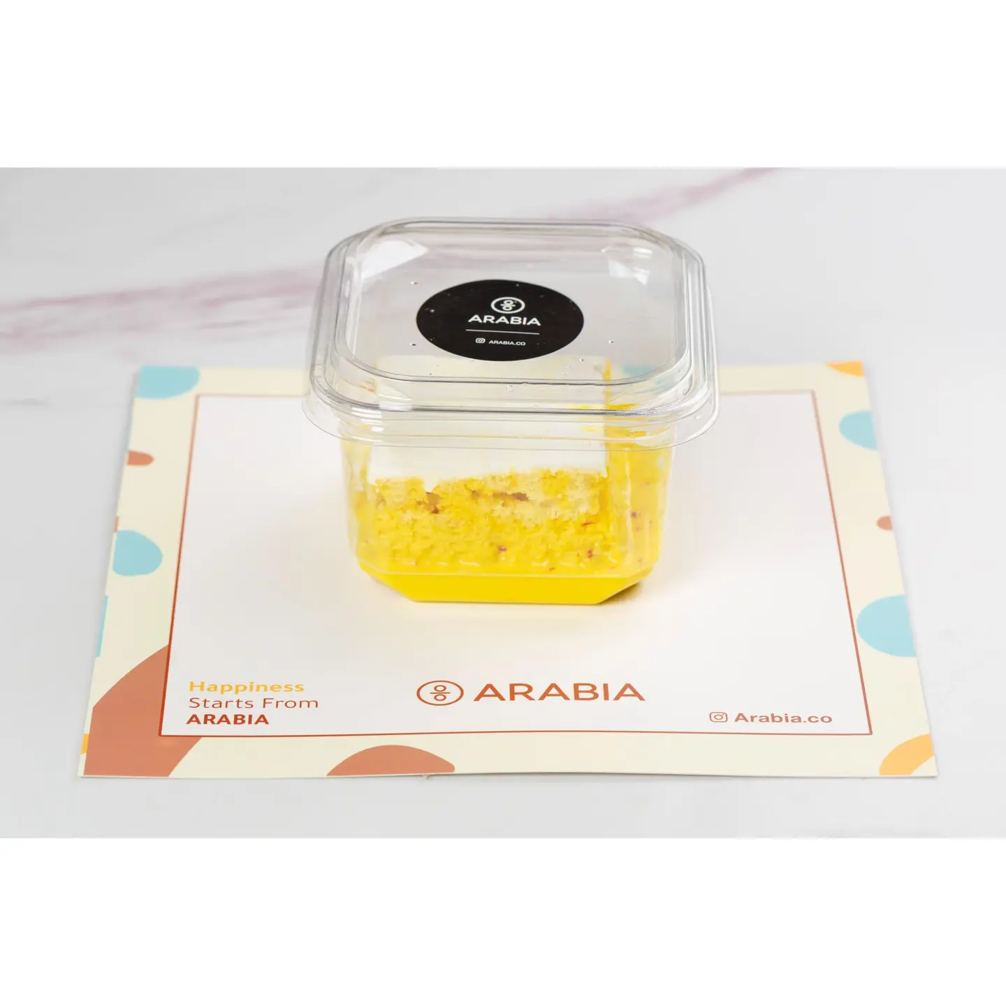 كيكة زعفران الحليب