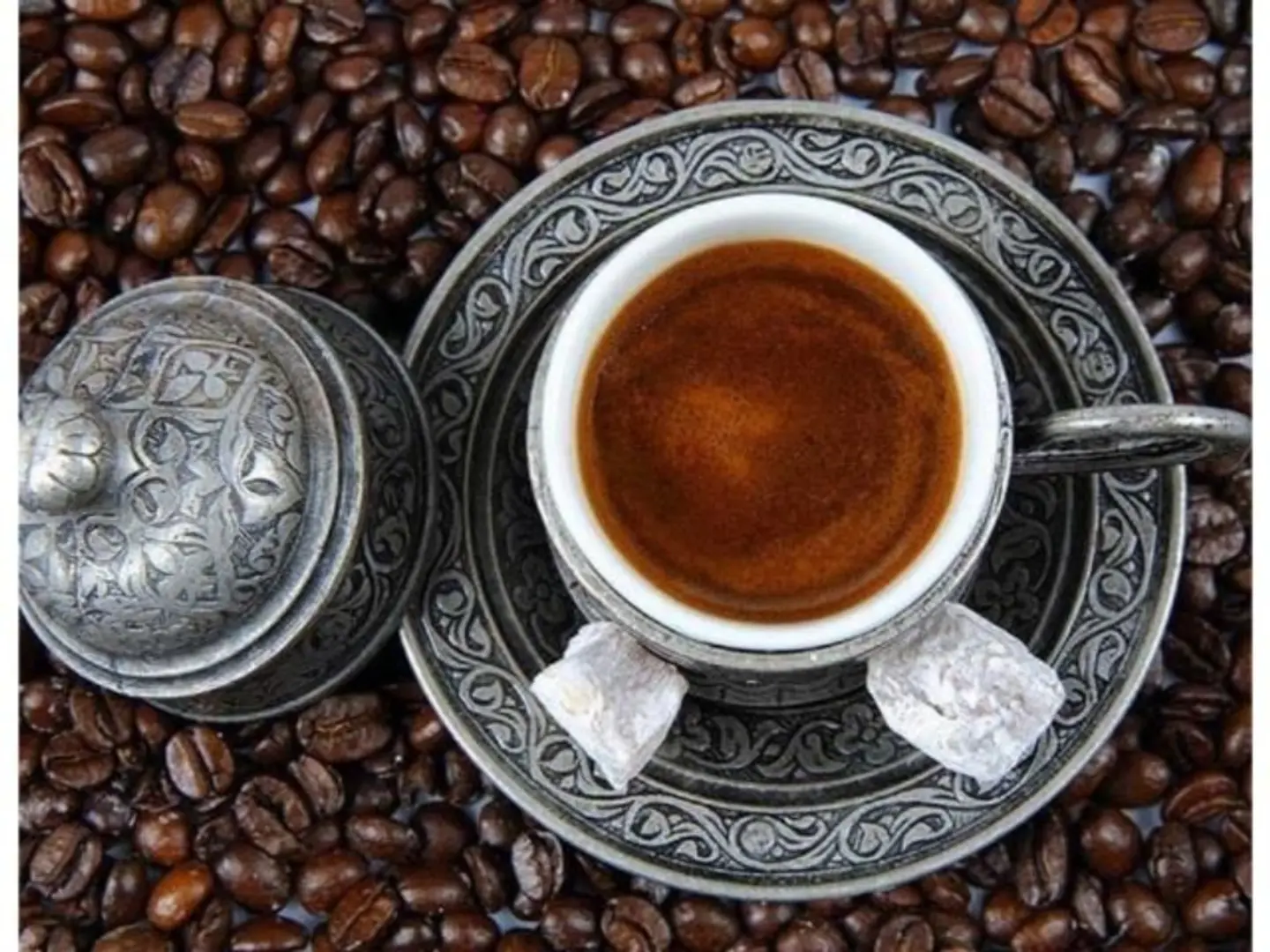 قهوه تركي حليب