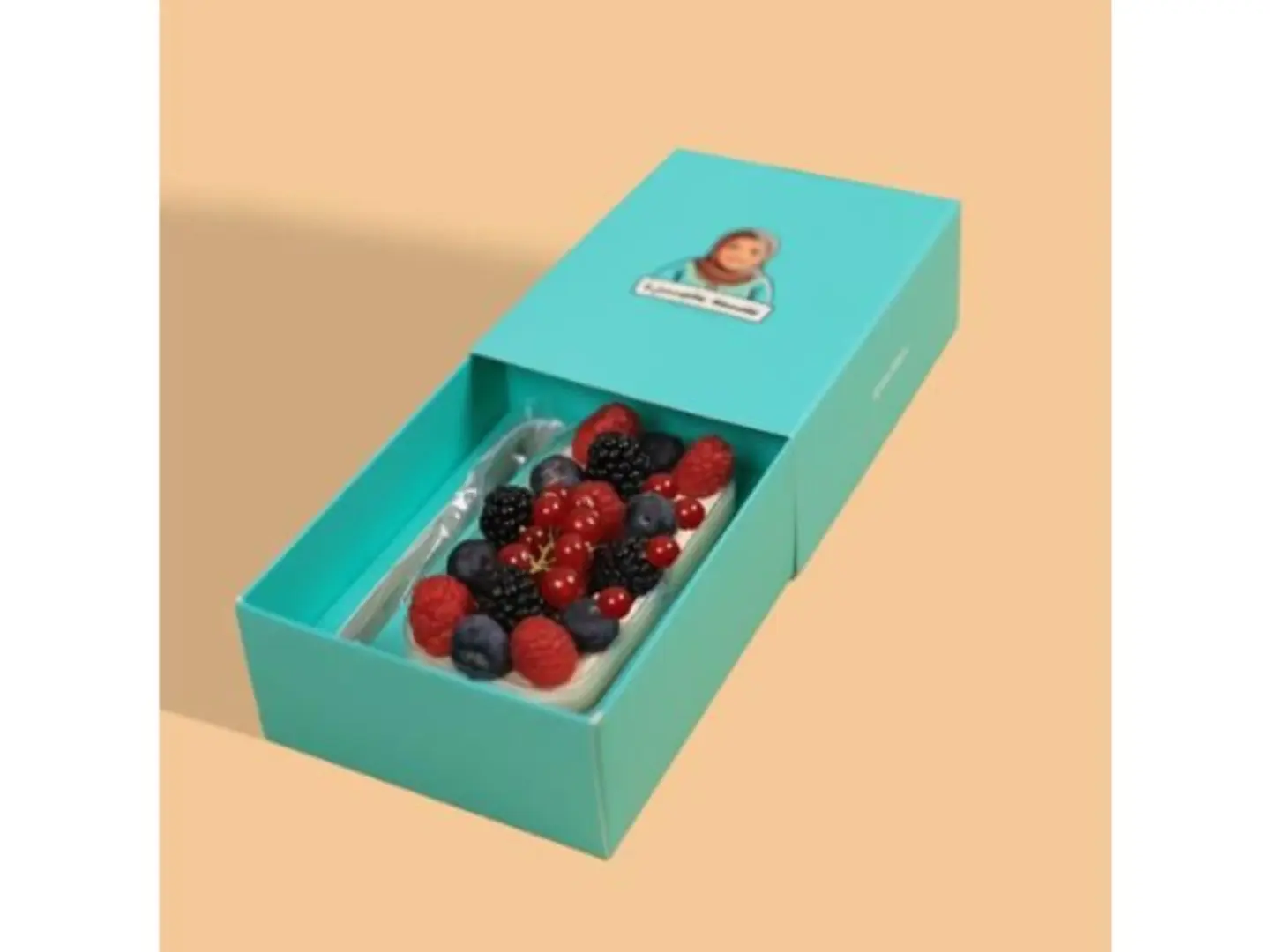 Rice Pudding With Berry Mix