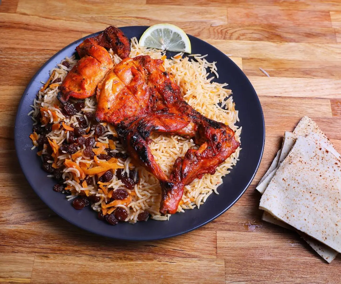 نص حبه فحم مع ارز