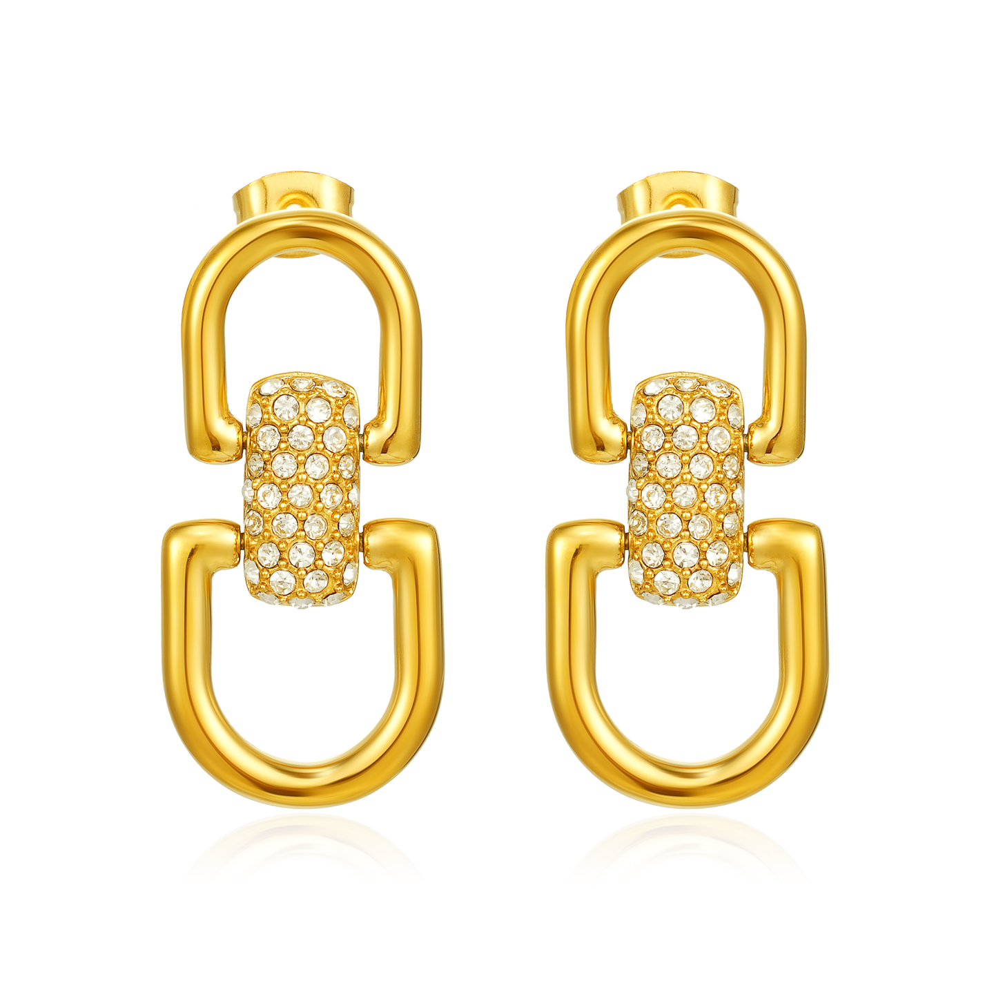 Loriana Earrings.Gold