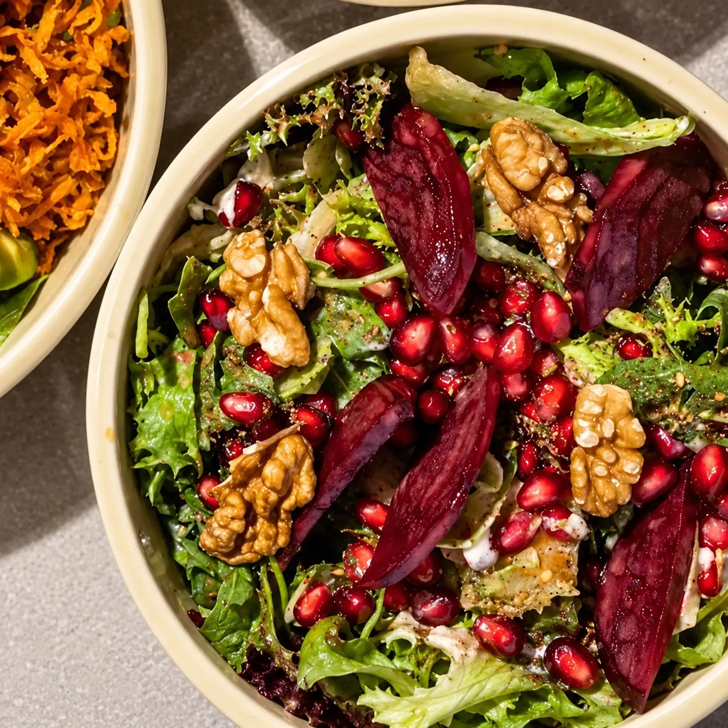 Labneh Mediterranean Salad