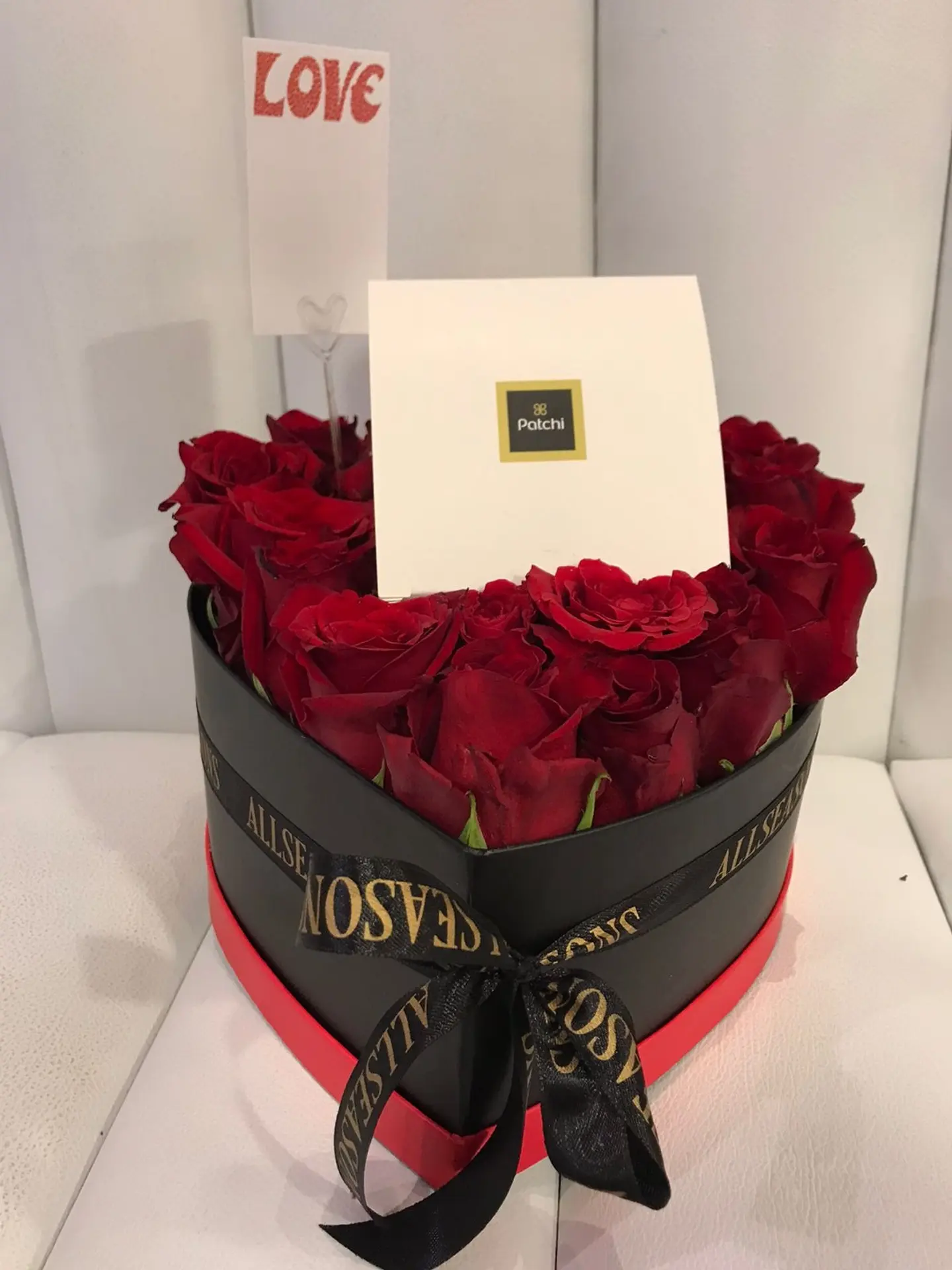 Box Flower Heart