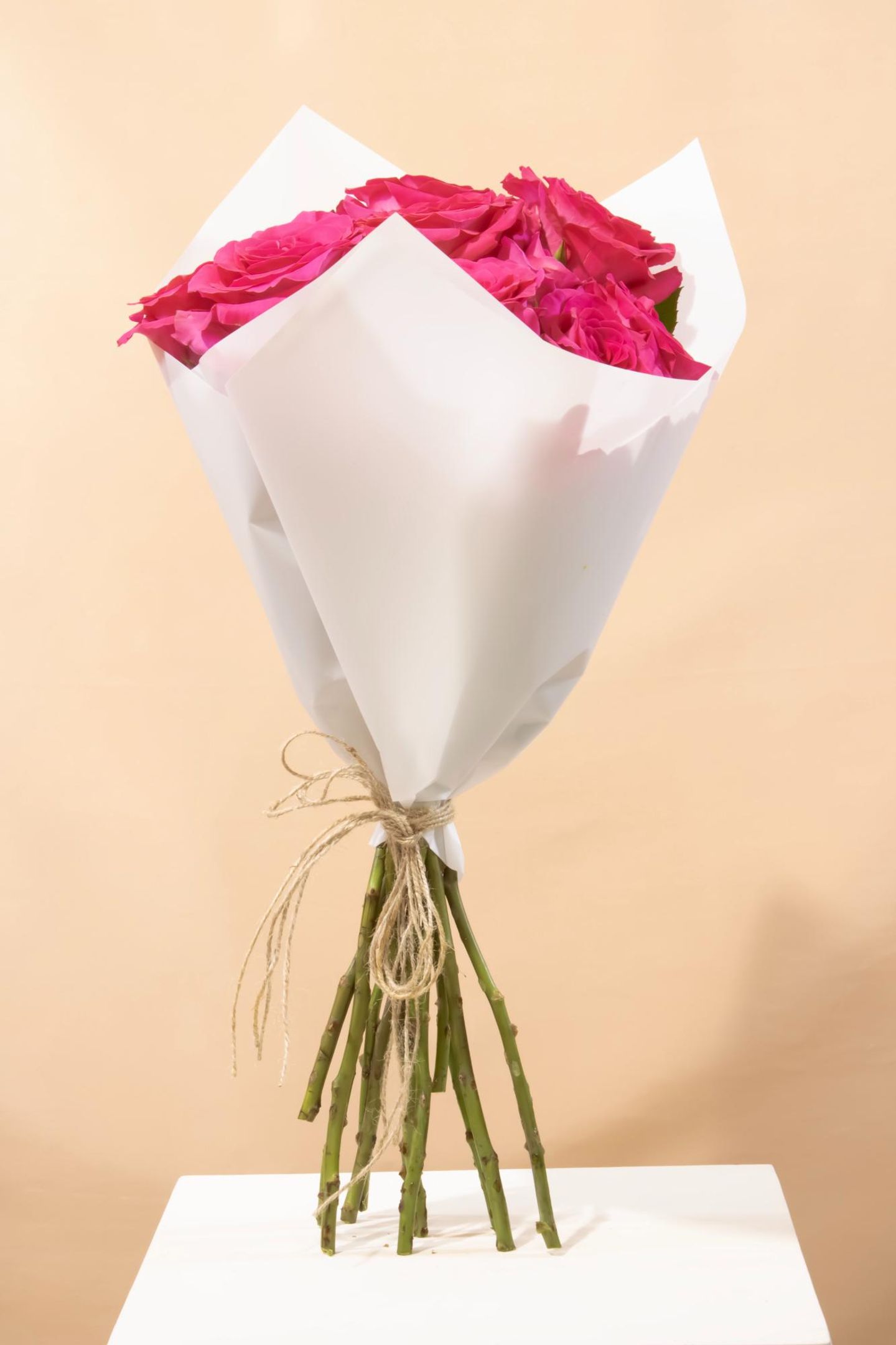 Fuchsia Rose Bouquet