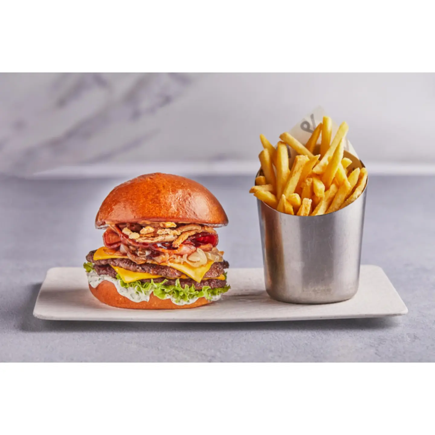 Cheeseburger Saddle